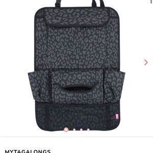 MYTAGALONGS
Backseat Organizer leopard cheetah mesh black grey gray car auto
